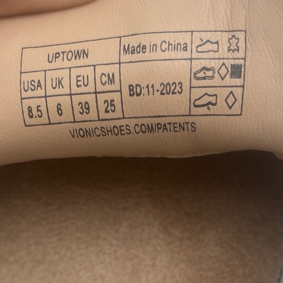 Vionic Metallic Silver Loafers - Picture 11 of 14